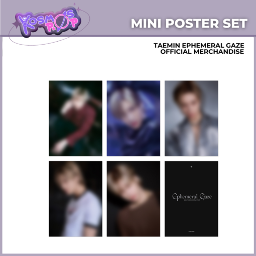 TAEMIN – Mini Poster Set | (2024 WORLD TOUR [EPHEMERAL GAZE] OFFICIAL ...